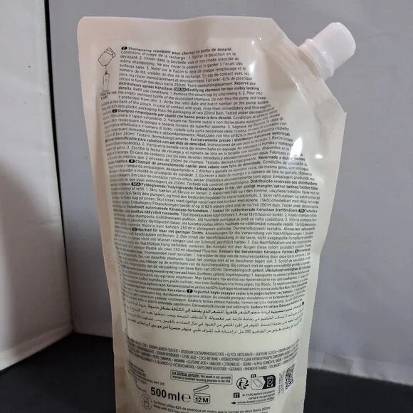 Kérastase Densifique Bain Densite Refill Pouch 16.9floz 500ml - Picture 2 of 3